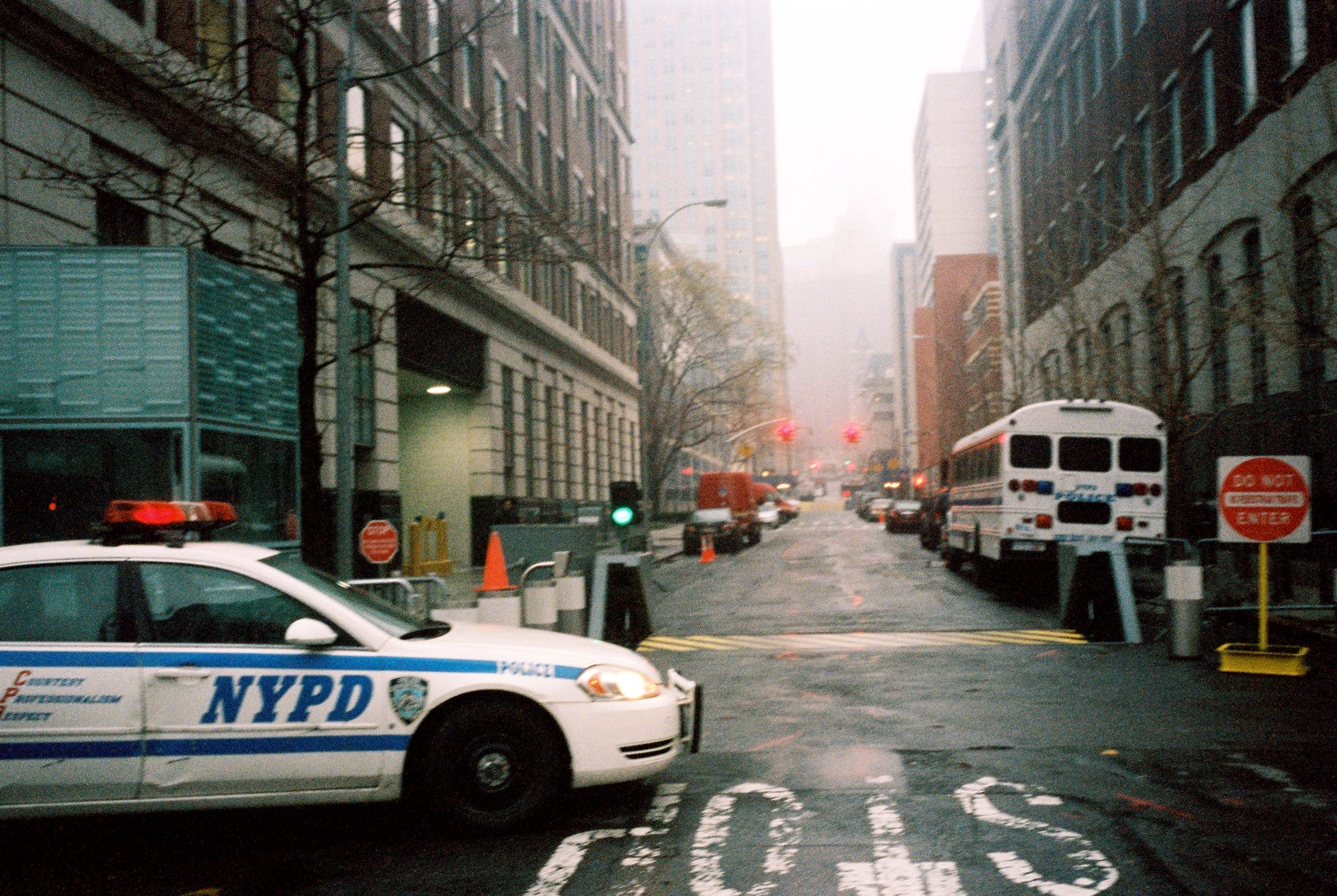 A NYPD police car