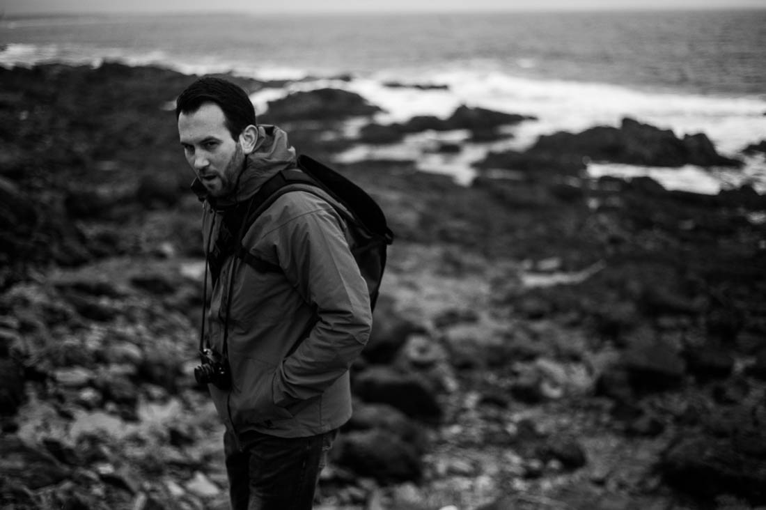 Michael on the coast of Maine