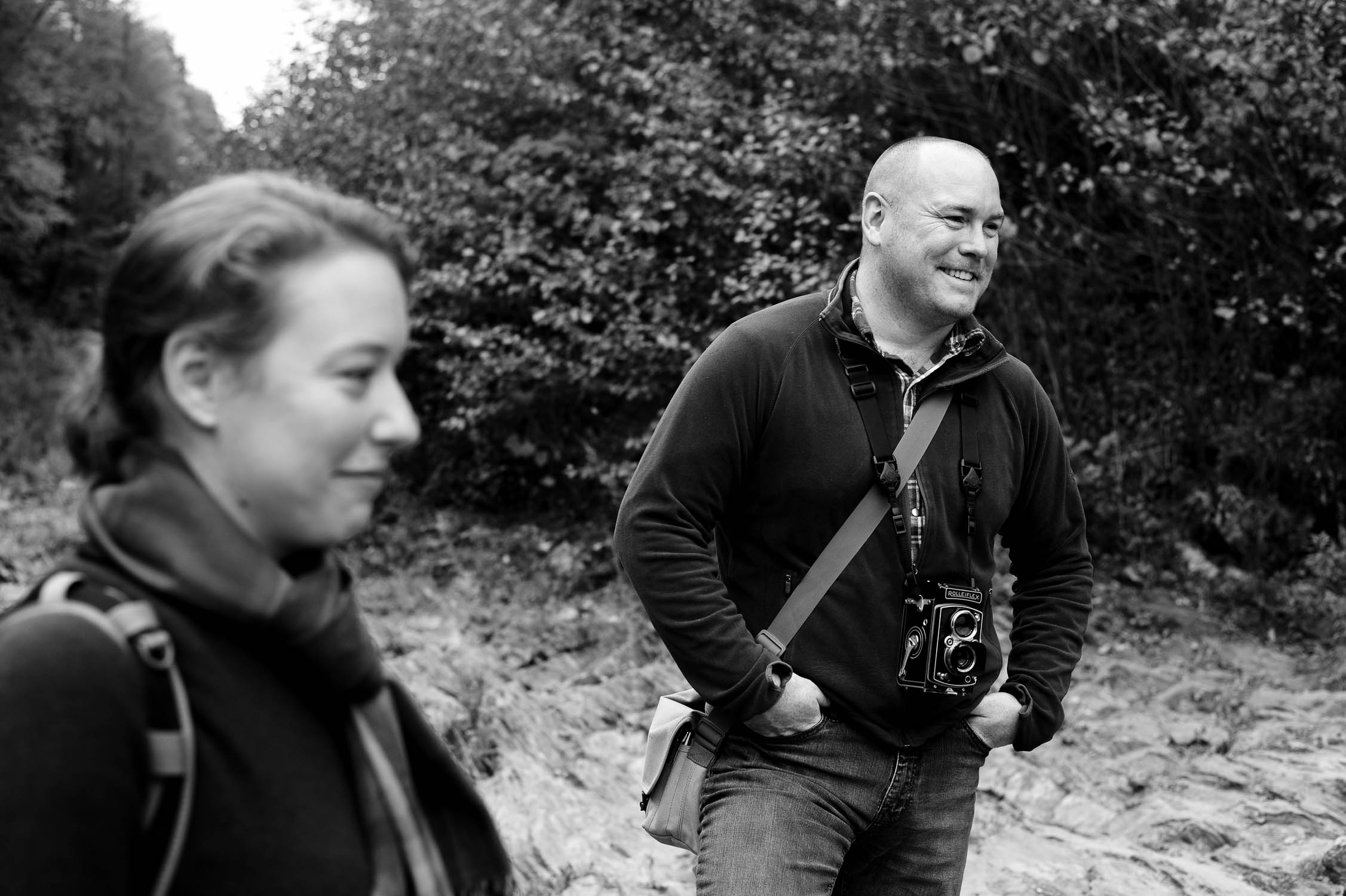 Carla and Matthew Thompson at Quechee Gorge