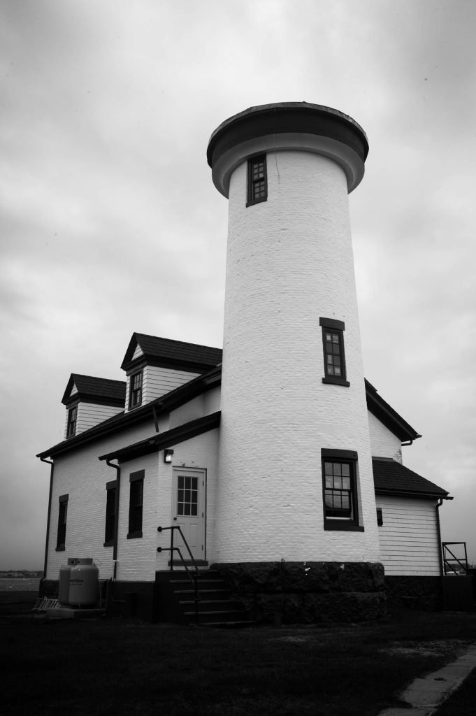 A lighthouse in Massachusetts