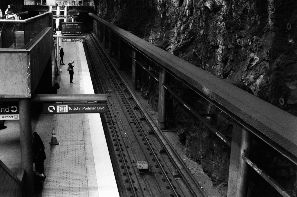 A subway station in Atlanta, Georgia